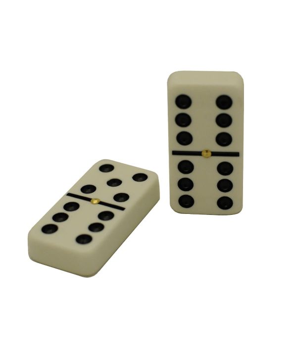 Double 9 Tournament Size Dominoes w/ Spinners